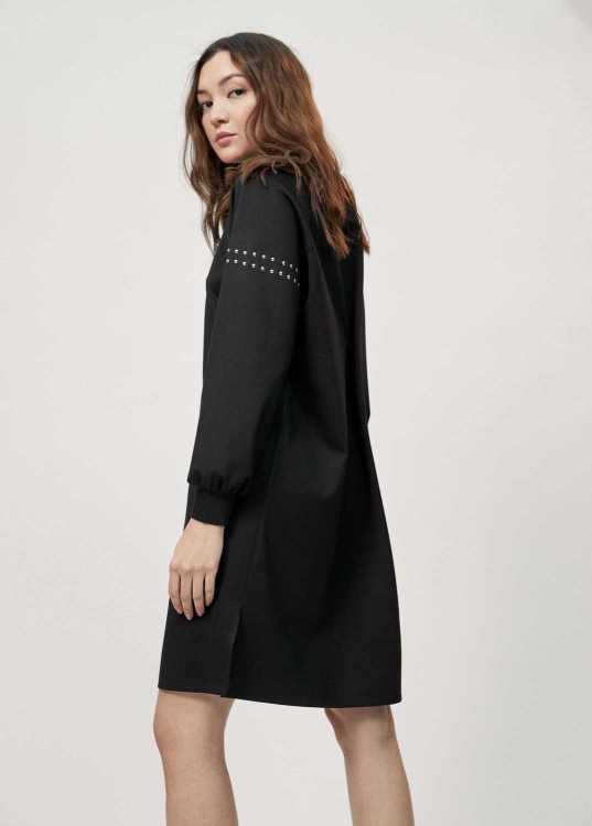Robe Noire Cloutée - Lola Casademunt