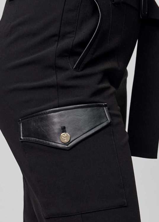 Pantalon Noir Ceinturé - Lola Casademunt