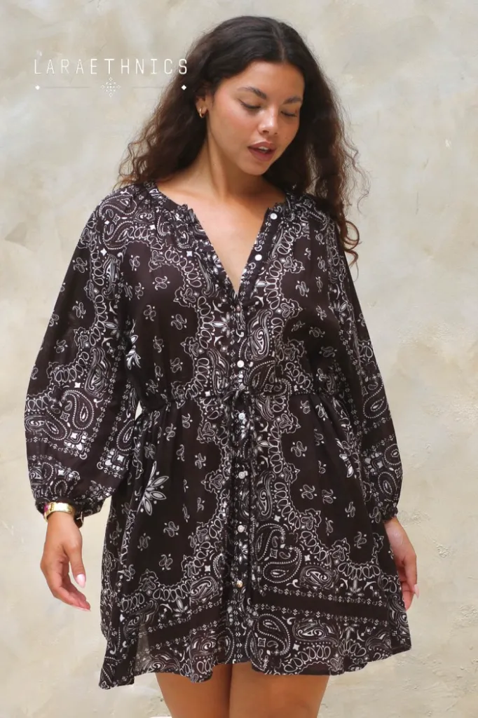 robe-courte-amor-bandana-chocolat-tu (1).webp