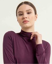 T-Shirt col montant et manches longues - Surkana