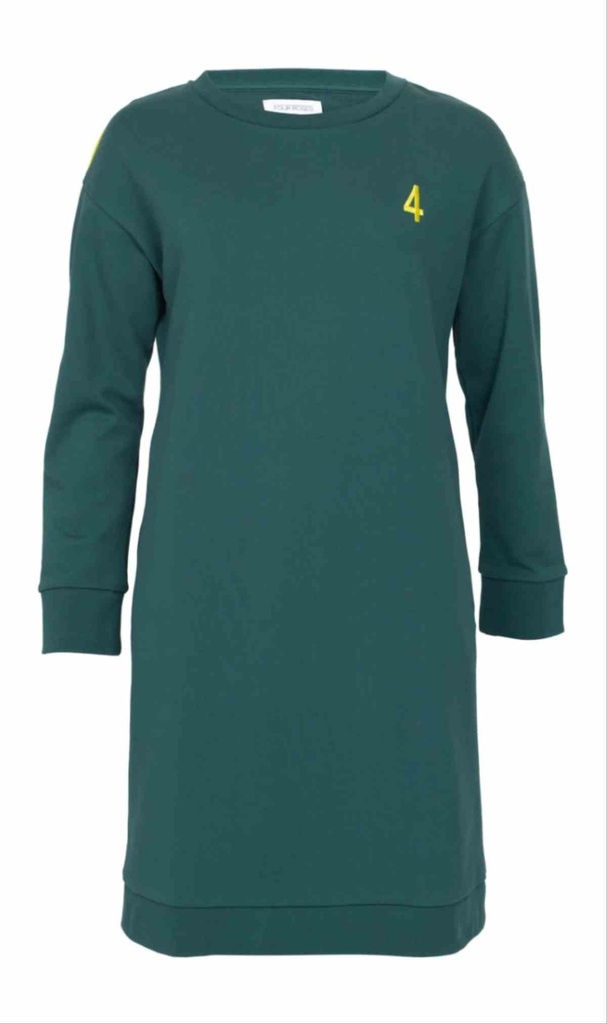 Robe Pull Verte 6542 - 4Roses