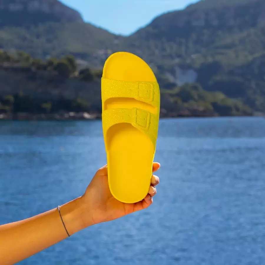 Sandales NEON Jaune - Cacatoes (copie) (copie)