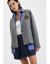 Veste grise oversize - Please