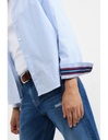 Chemise Blanche/Bleu - Please