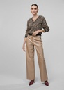 Pantalon Simili cuir écru - Maïté by Lola