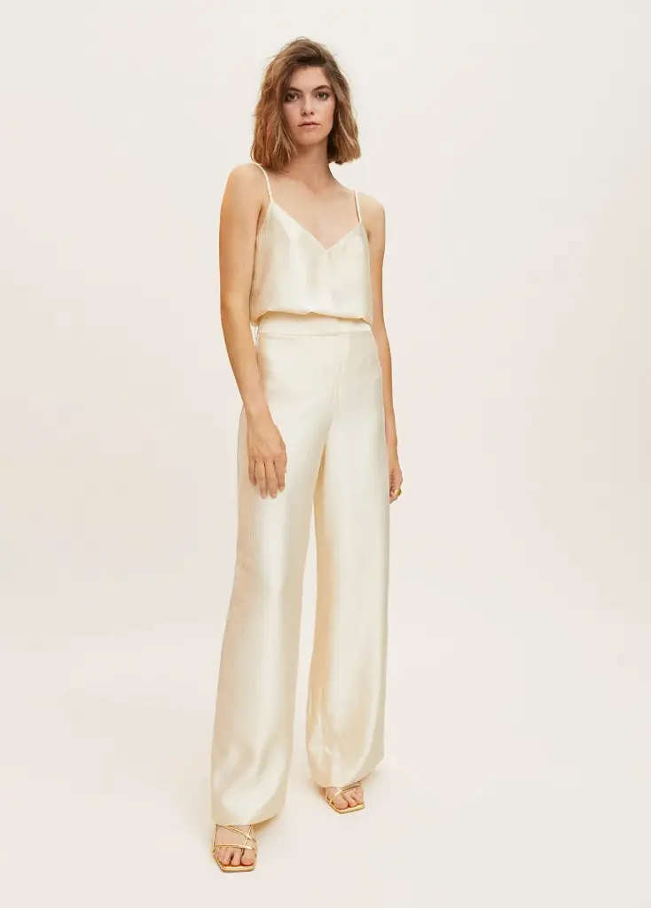 Pantalon chic écru - Lola Casademunt