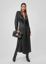 Robe Cache-cœur Noire - Maïté by Lola