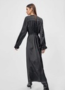 Robe Cache-cœur Noire - Maïté by Lola