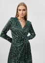 Robe Cache-cœur Léopard vert - Maïté by Lola
