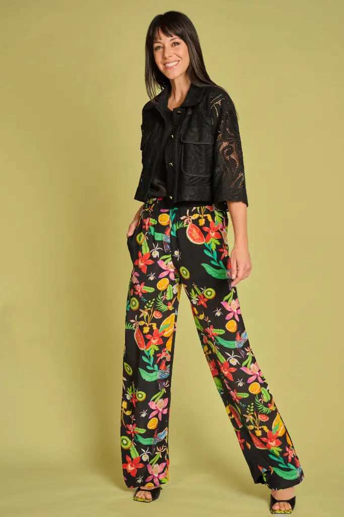 Pantalon Sidoni - Yess (XS, NOIR)