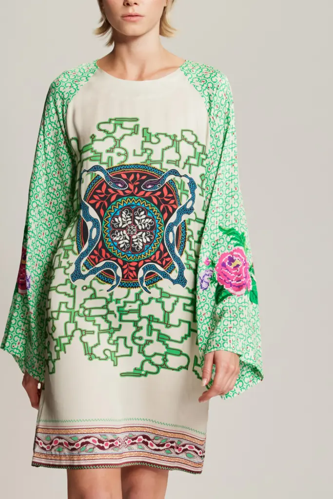 Robe courte Alani Shipibo - ME369 (S)