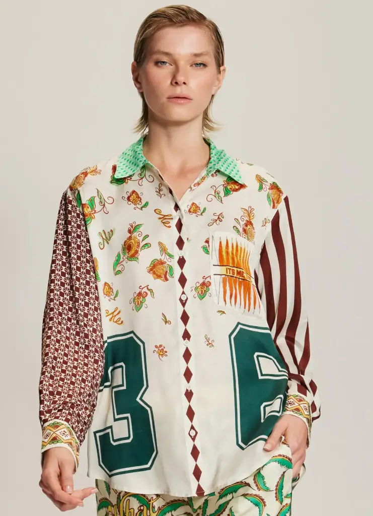 Chemise Isabel Sporty Jade - ME369