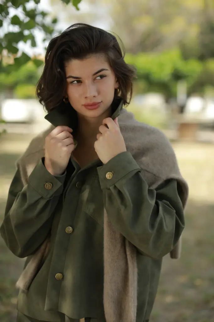 Chemisier similicuir Denim Doc - Orfeo