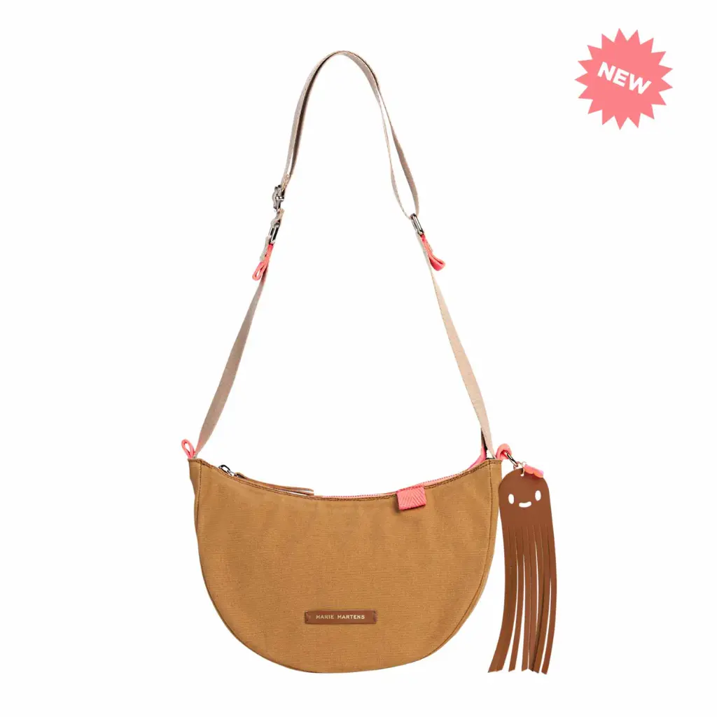 Sac crossbody camel - Marie Martens