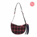 Sac crossbody tartan bleu & rouge- Marie Martens
