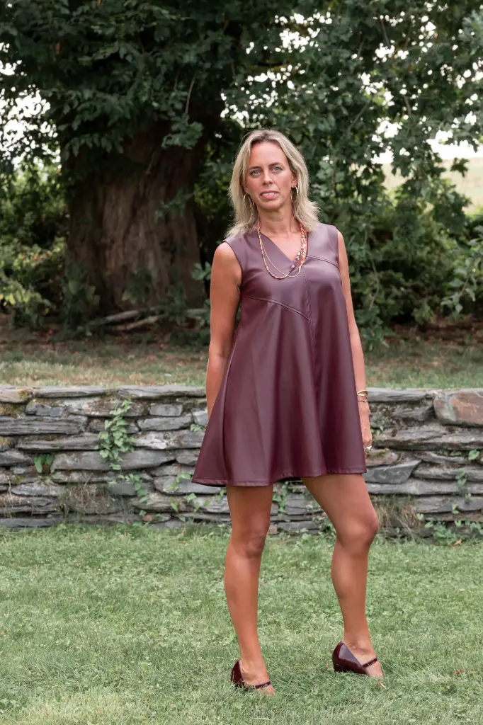 Robe Carnaby en similicuir - Dixie