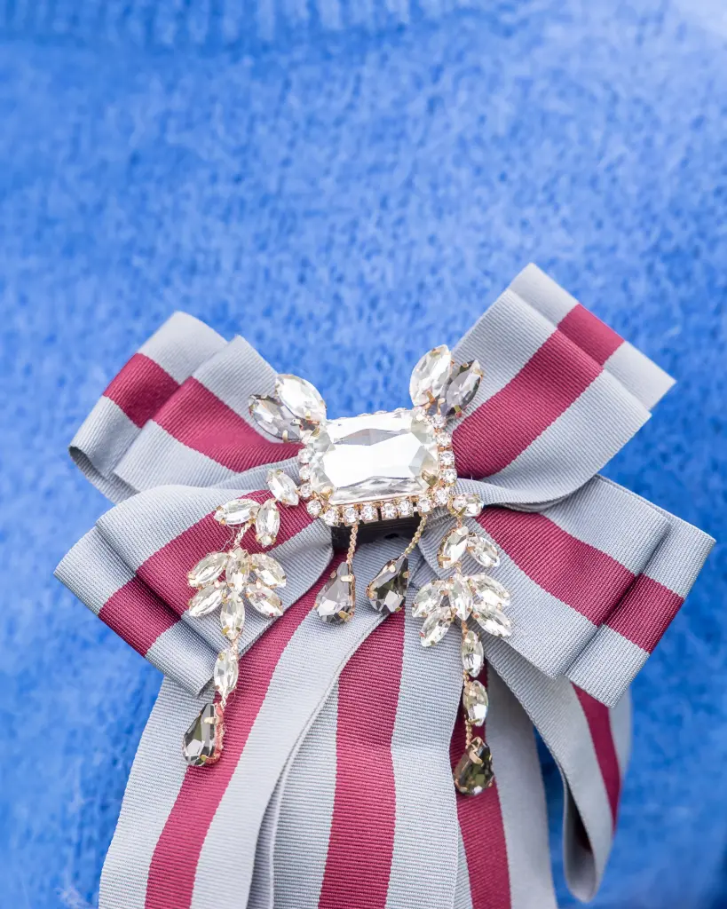 Broche Rubans et Brillants - Dixie