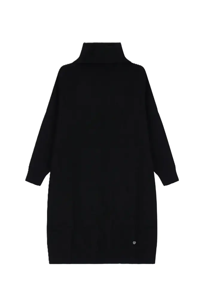 Robe pull noir Christine - Please