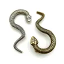 Boucle serpent strass - Yolete