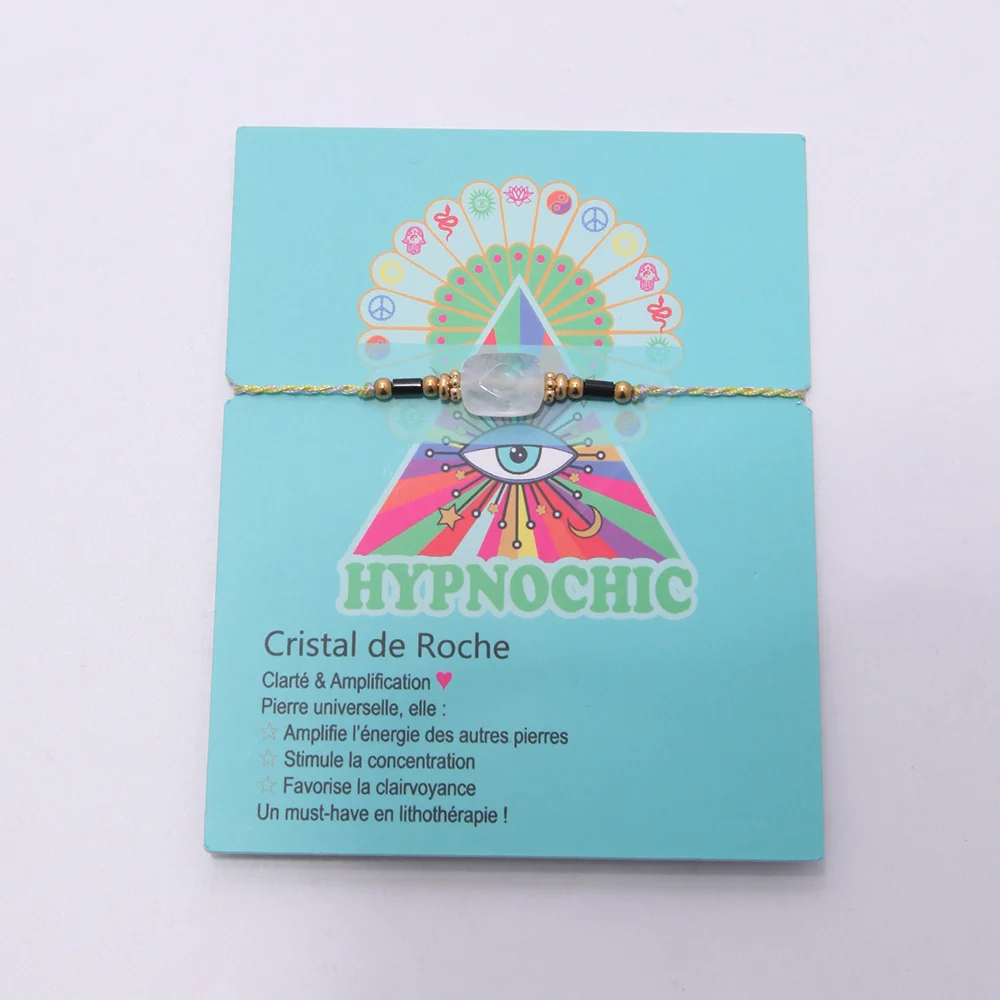 [Vertucri] Bracelet Cristal de roche - Hypnochic    