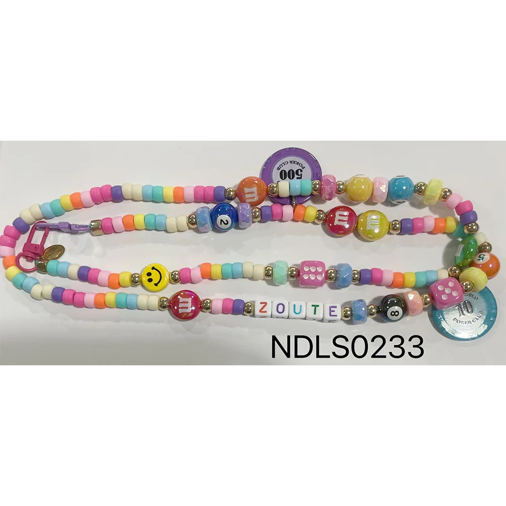 [Rainbowzoute] Collier sautoir ou GSM Rainbow - Hypnochic