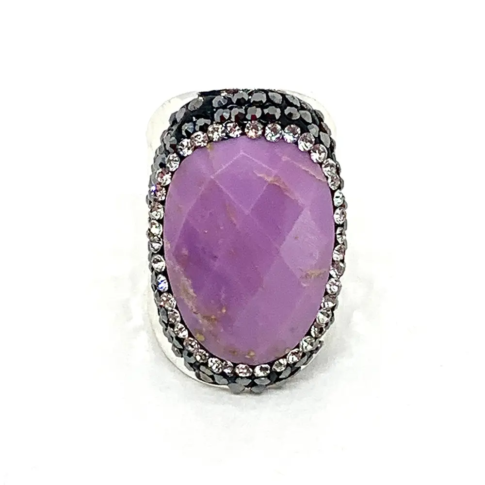 [Strass mohave] Bague Strass dorée Mohave - Hypnochic