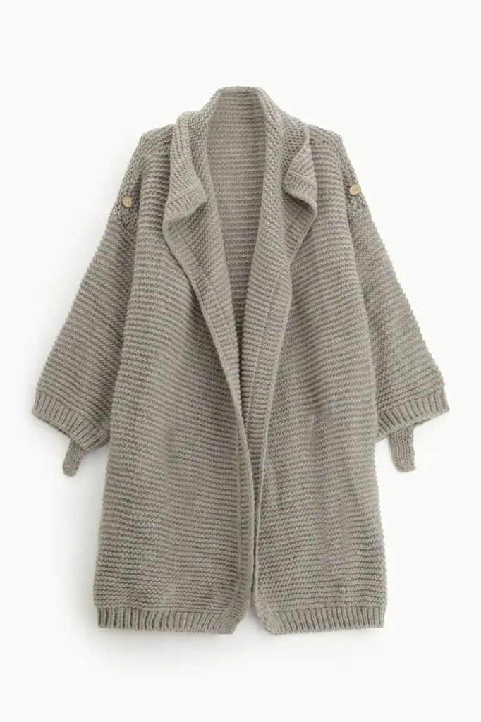 [M49778955] Long gilet "Anne-Sophie" - Please