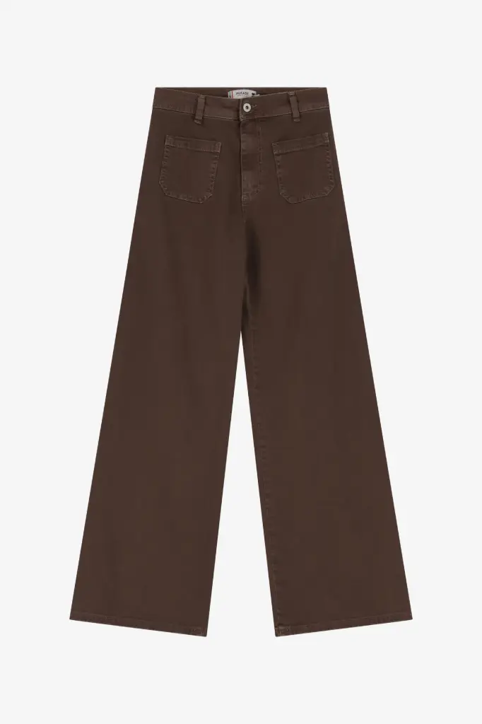 Pantalon Laura Flare Marron - Please