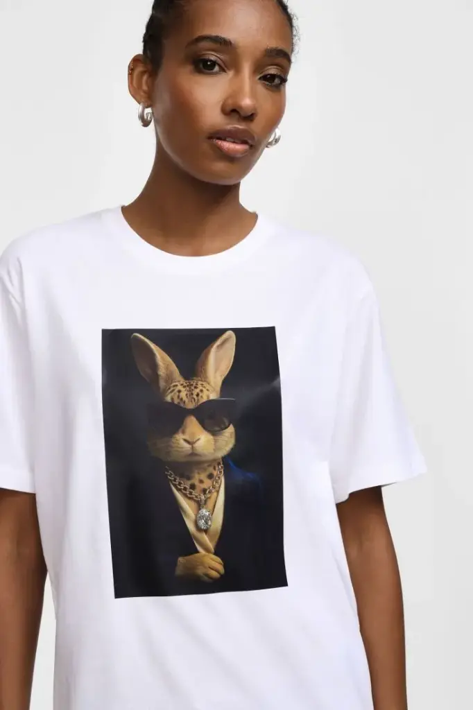 T-Shirt Lapin cool - Please
