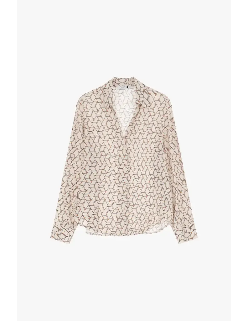 Chemise Graph & Hearts - Please (S)