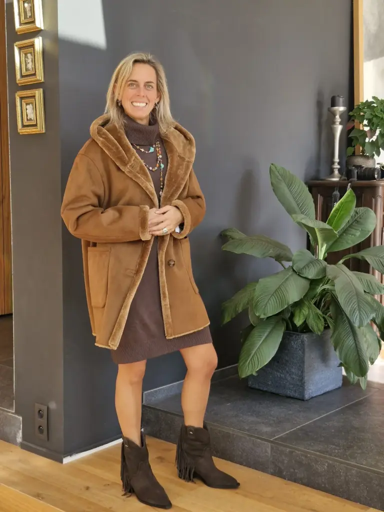 Manteau d'hiver imitation daim - Fuchs Schmitt