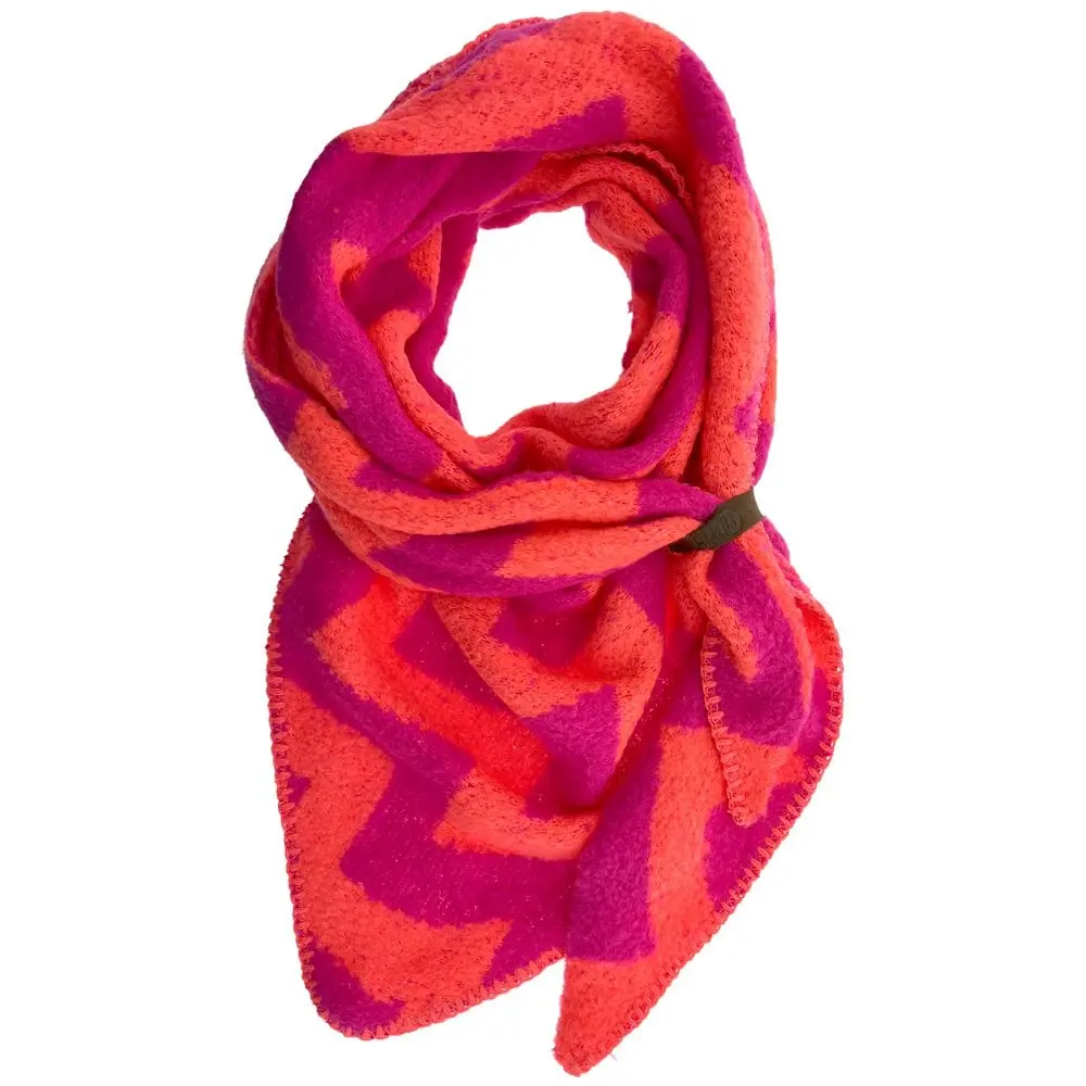 Écharpe Nina Zigzag Fuschia - Lot83