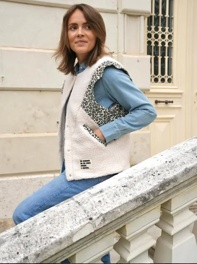Gilet Gino Léopard - Anouk & Ninon (XS/S)