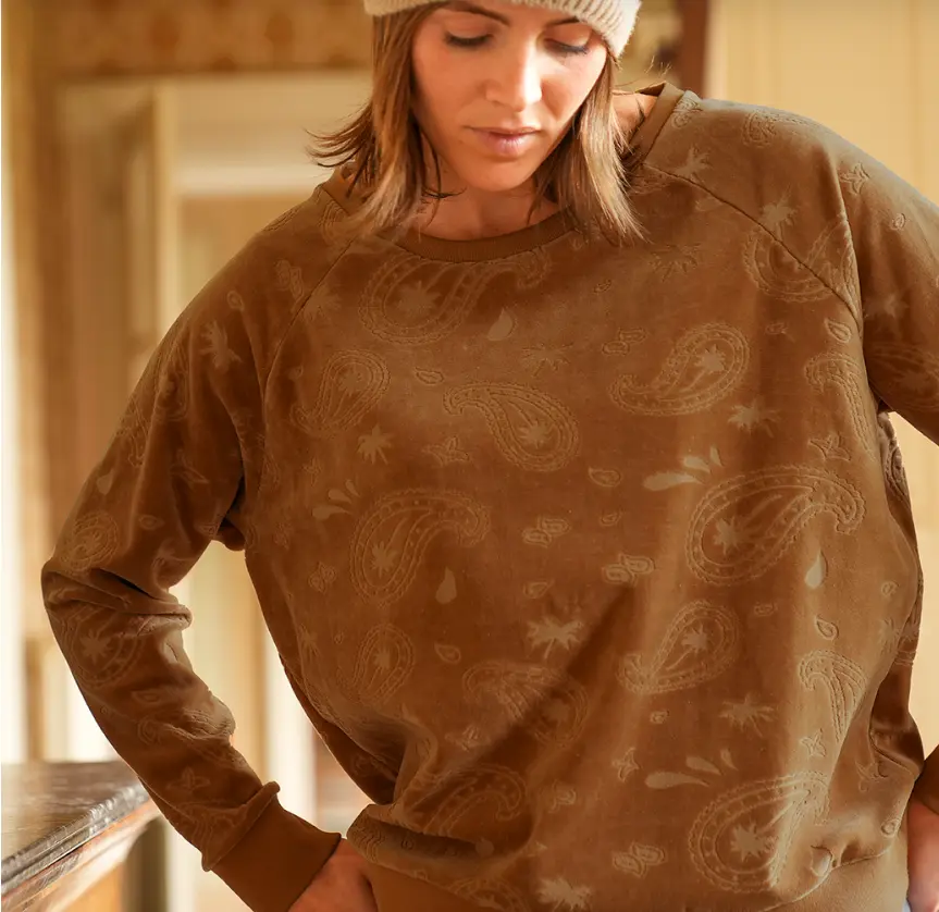 Sweat en velours Suzanna - Anouk & Ninon (XS)