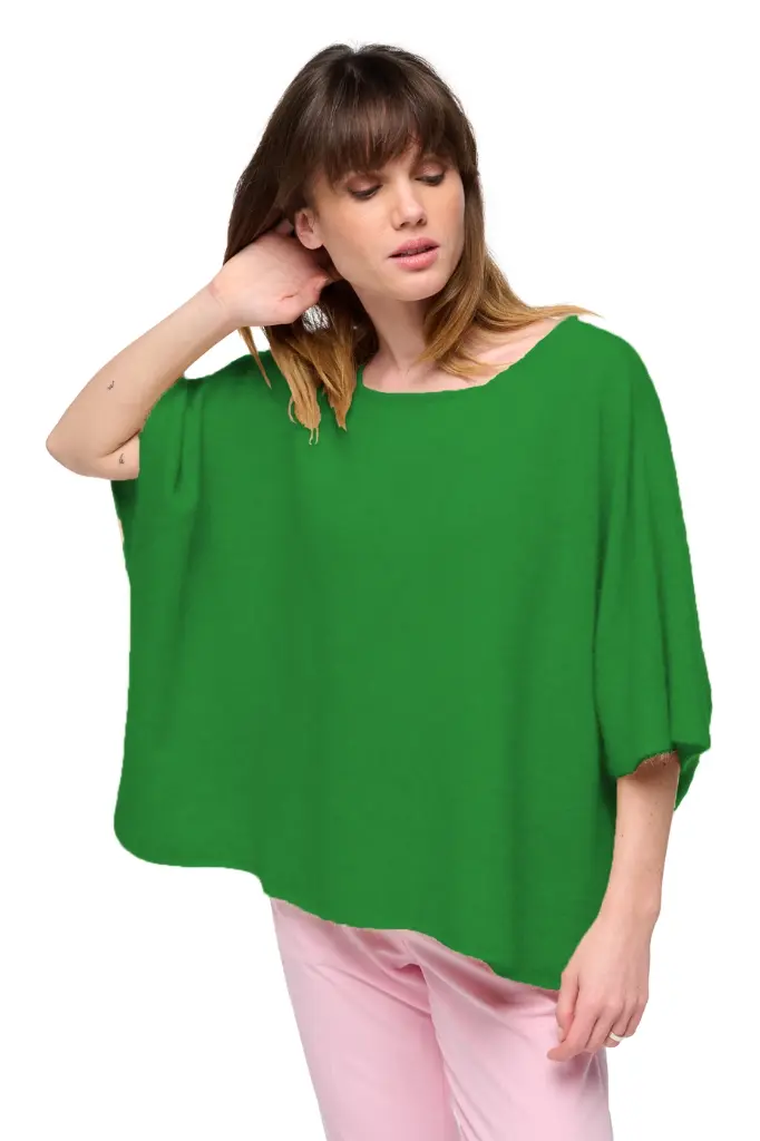 Pull Gelule vert - A.Poil (S)