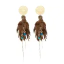 Boucles d'oreilles Arizona Blue - Madamirma