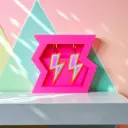 Boucles d'oreilles FLASH! Rose - Pink Stories