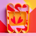 Boucles d'oreilles Heartbeat L Rose - Pink Stories