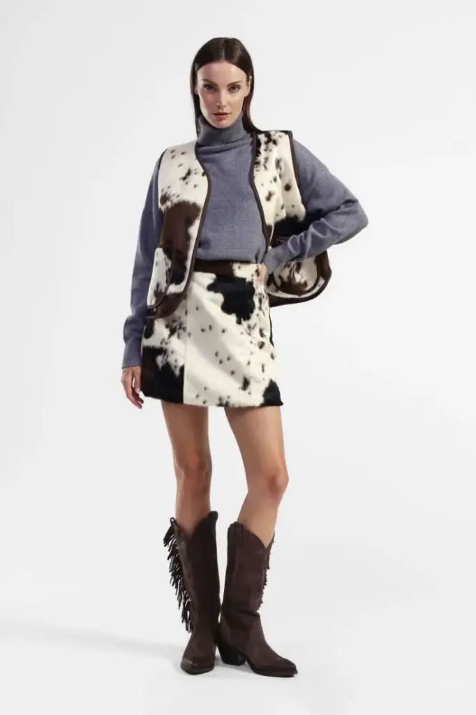 Jupe courte Vache - Dixie