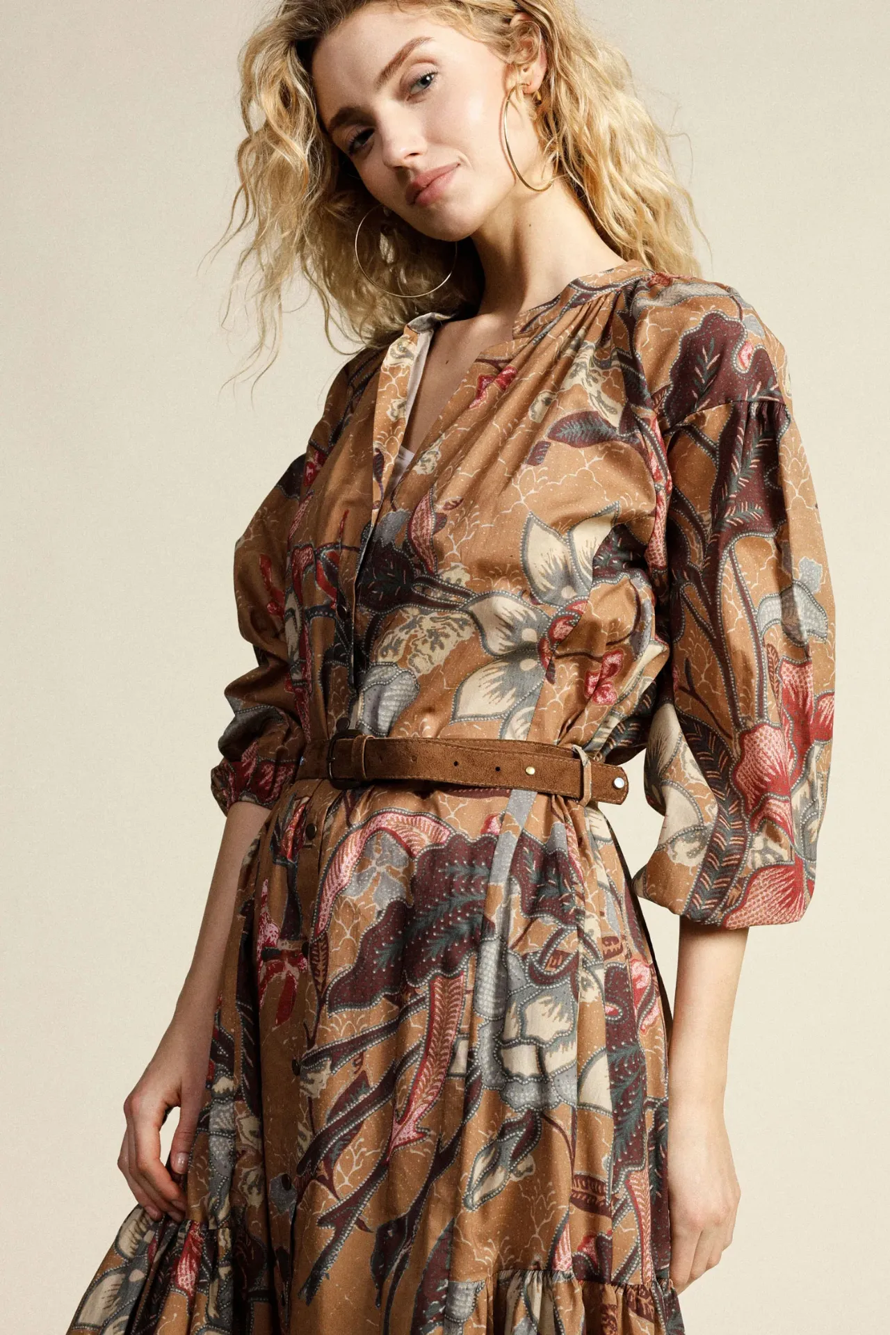 [AIFB1DHCAXS] Robe longue Flore - Dixie  (XS)
