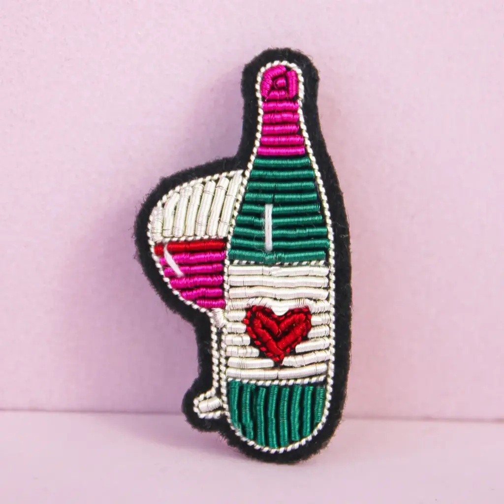 Broche Wine Lover - Malicieuse  
