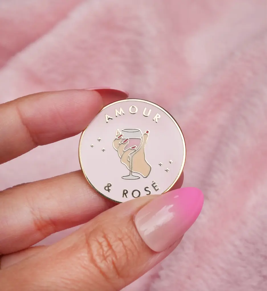 Pin's Amour et Rosé - Malicieuse