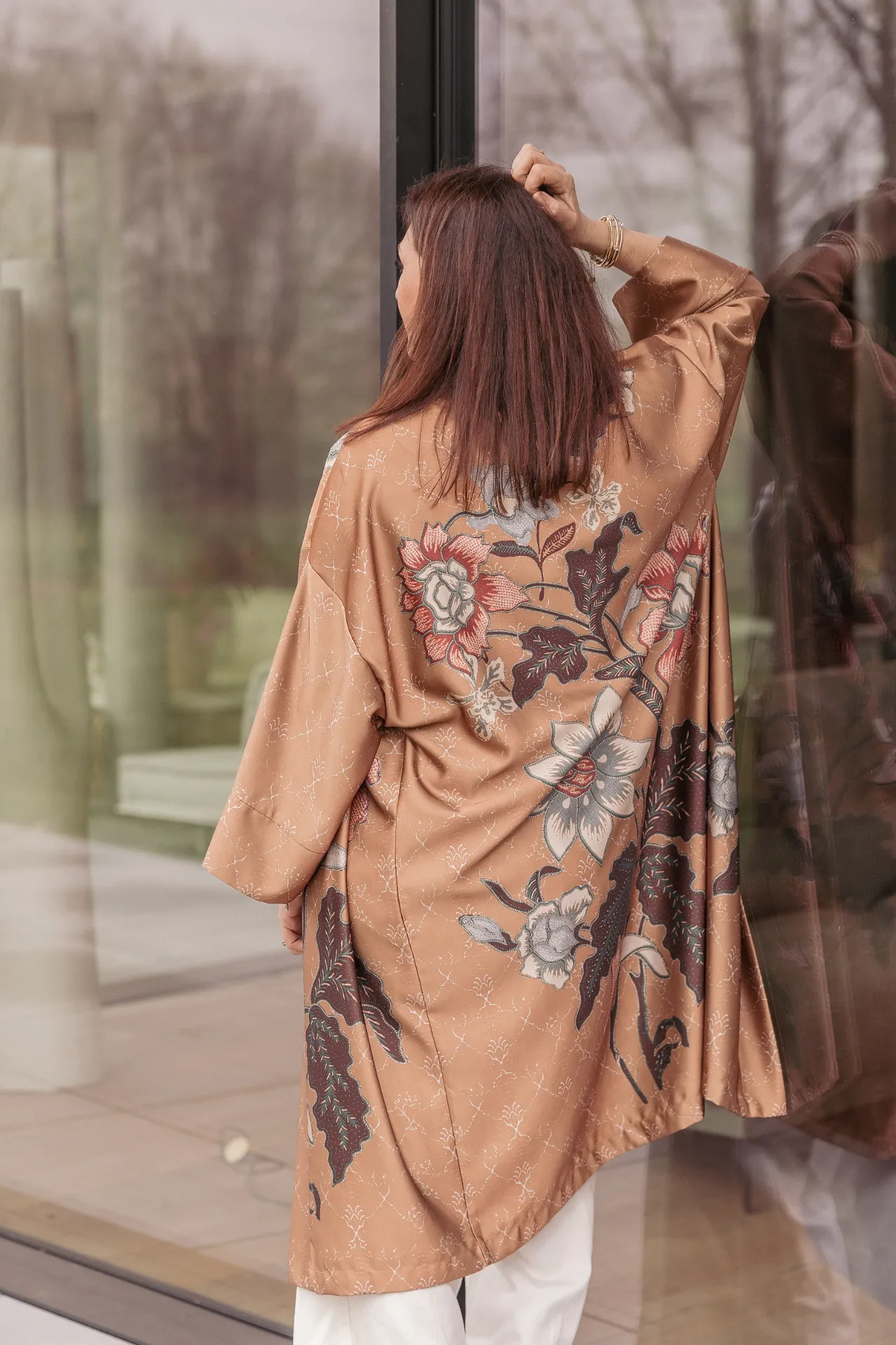 [SAEA1CVA] Kimono à fleurs Mai - Dixie