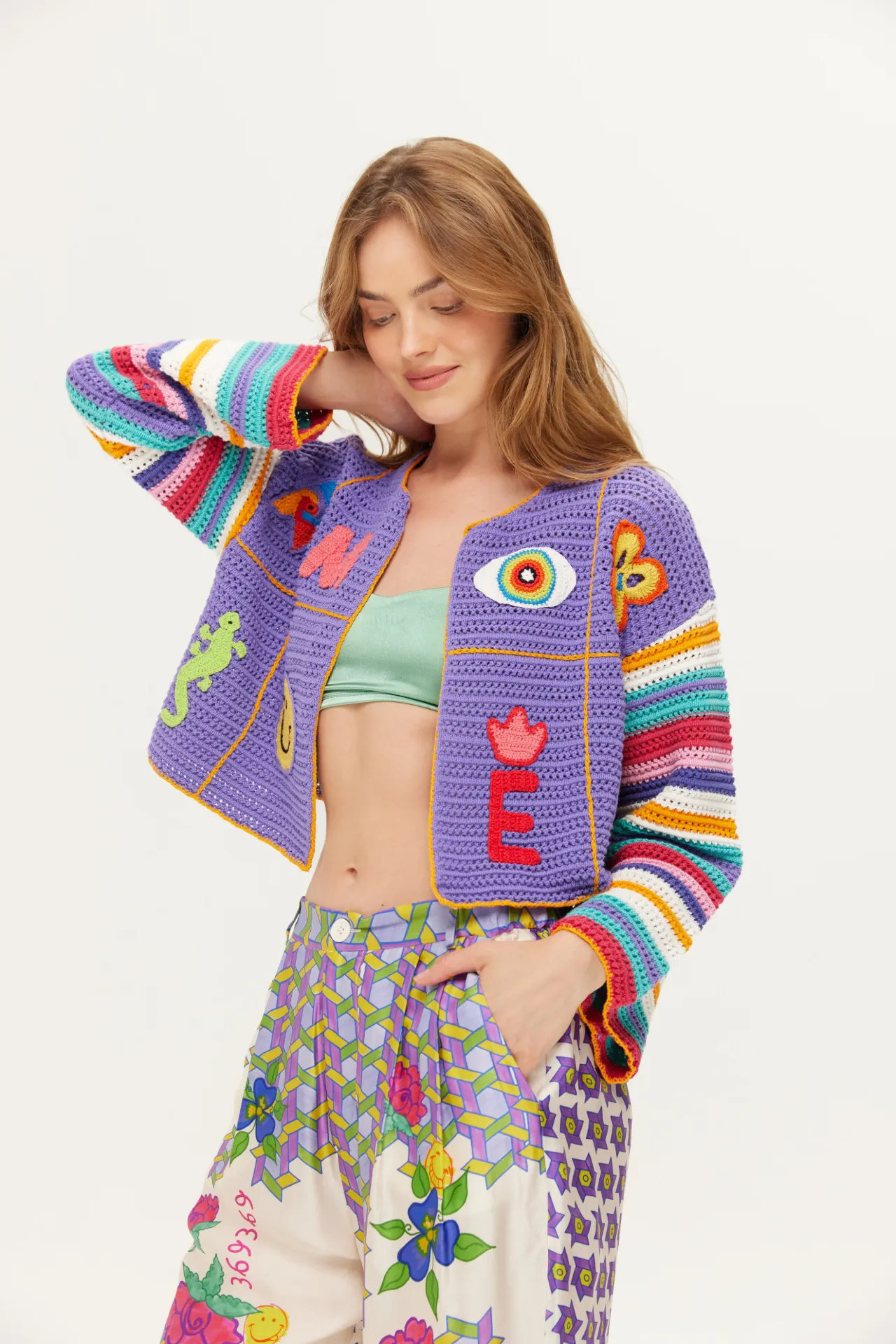 Gilet en crochet Ibiza - ME369