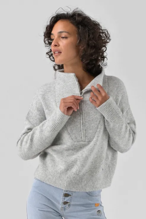 [SWT5015BM] Pull bleu Bronagh - Orféo Paris (S/M)