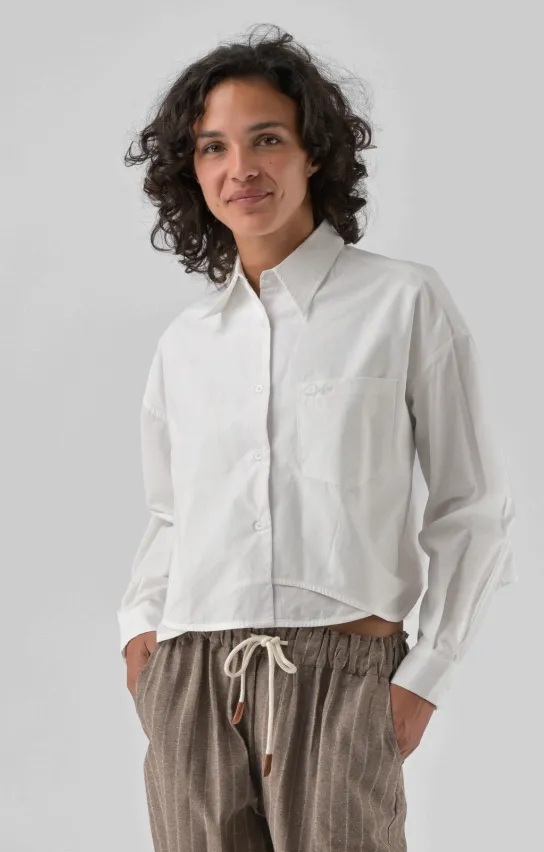 [TW1822BLS] Chemise bleu ciel Gillian - Orfeo (XS/S)