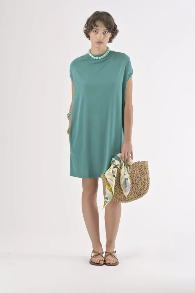 [DS1871TS] Robe Elyo turquoise - Orfeo (XS/S)