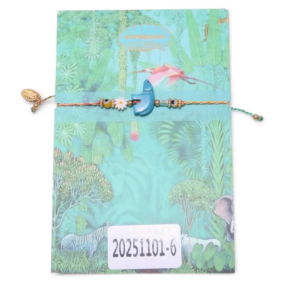 Bracelet Fétiche Ours turquoise - Hypnochic