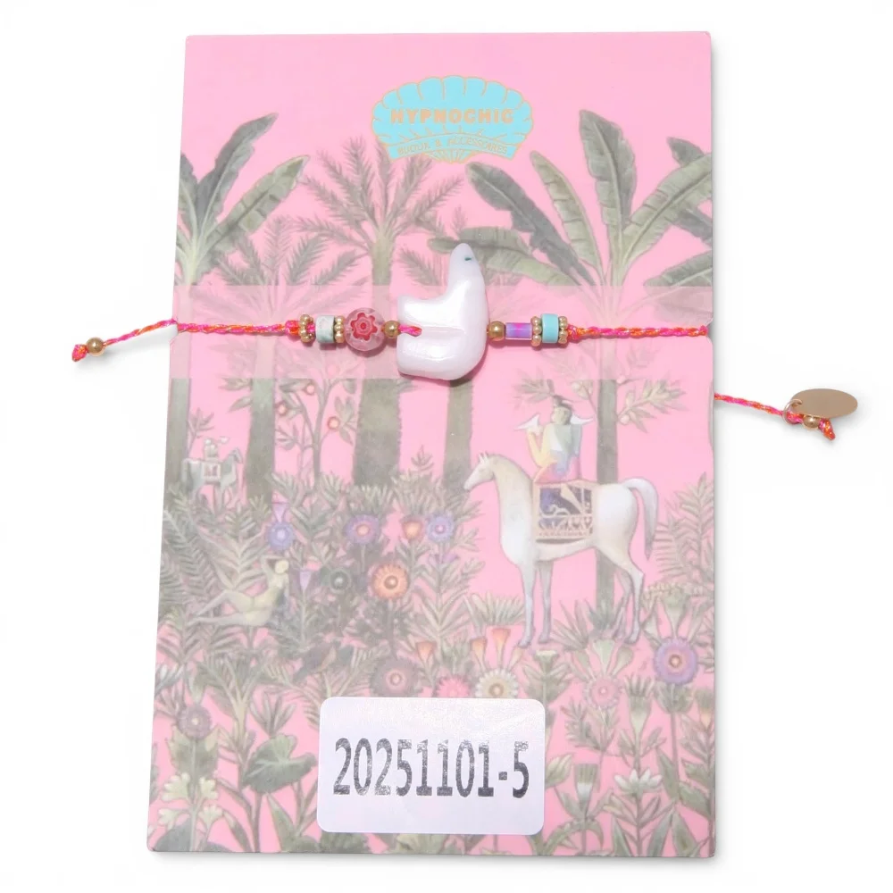 [2011756190752] Bracelet Fétiche Ours blanc - Hypnochic