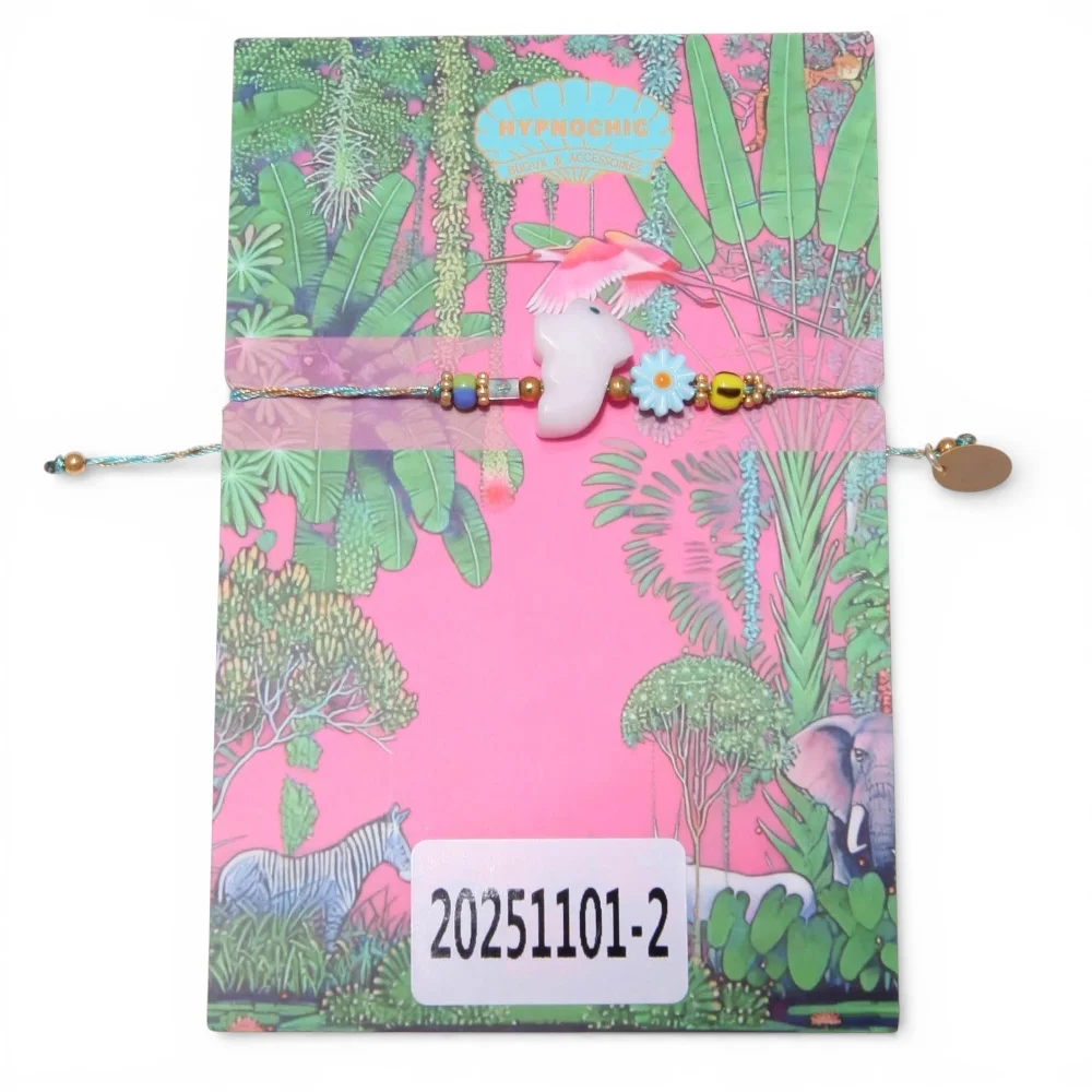 [2086193322219] Bracelet Fétiche Lapin blanc - Hypnochic